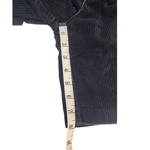 Cj Banks Black Corduroy Shorts Womens Medium High Waist Casual Fall Shorts - Picture 7 of 7